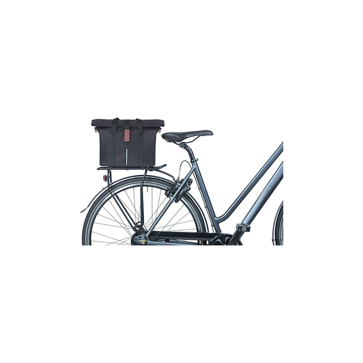 Sac a main Basil City MIK monte sur un velo