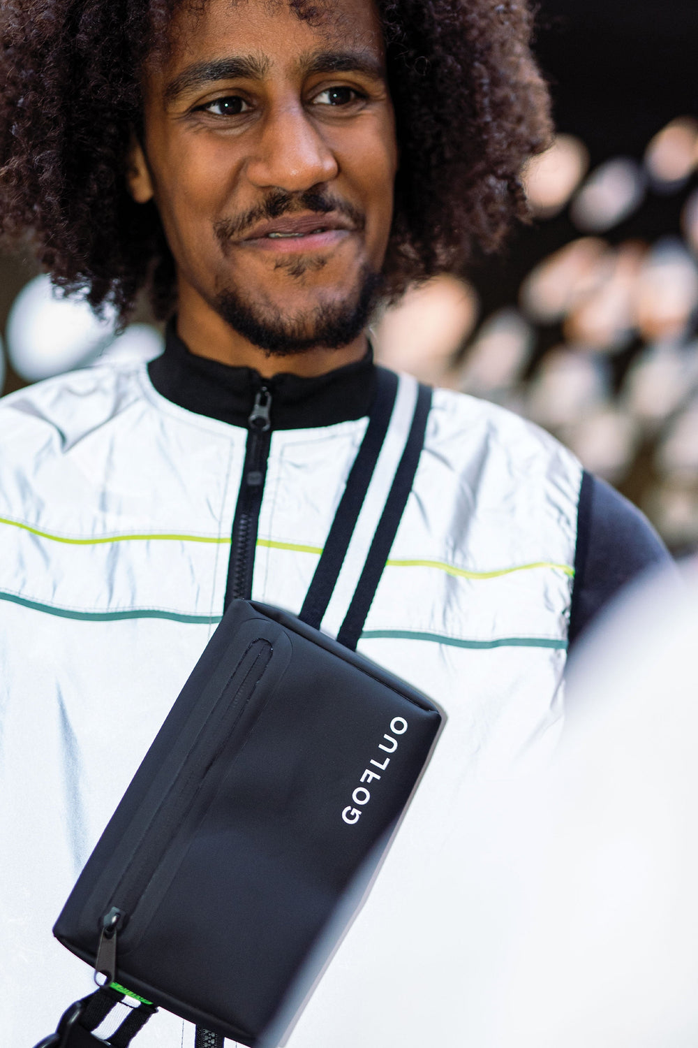 Sac banane réfléchissant Gofluo Harper 2.0 Black