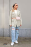 Sac banane réfléchissant Gofluo Harper 2.0 Old Rose