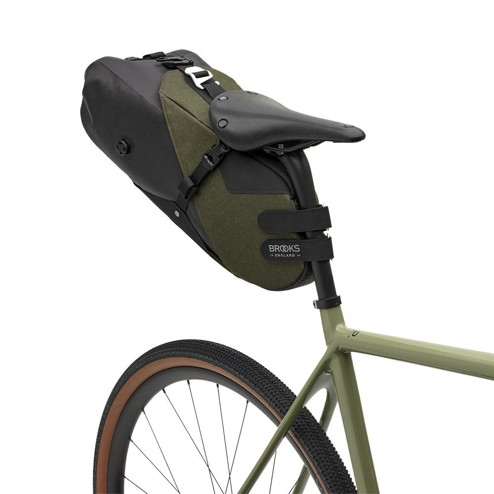 Sacoche de selle Brooks Scape Seat Bag 8-10 L Mud Green, vue 6
