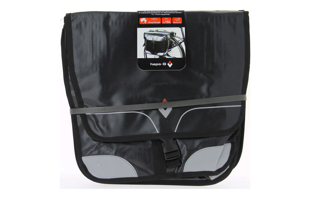 Sacoche double Hapo-G rigide a pont 2x16 L - photo 3