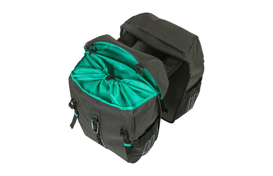 Interieur de la sacoche double Basil Discovery 365D