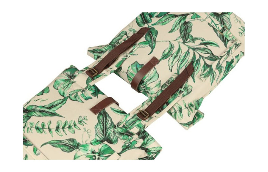 Sangles de la sacoche double Basil Ever-Green