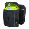 Sacoche double vélo Basil Miles MIK 34 L coloris Black Lime – interieur du compartiment principal