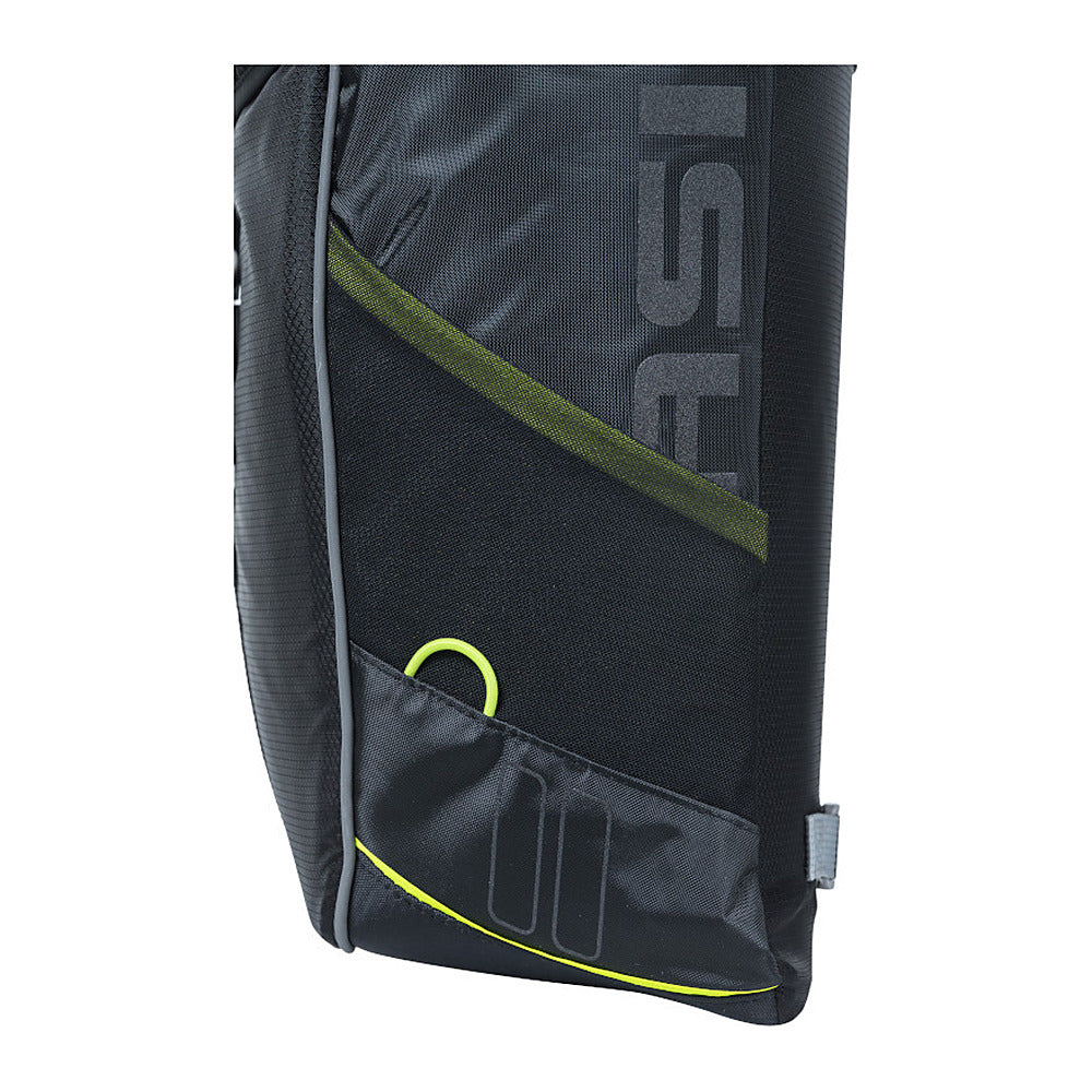 Sacoche double vélo Basil Miles MIK 34 L coloris Black Lime – vue de profil