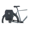 Sacoche double vélo Basil Miles MIK 34 L coloris Black Lime – montee sur un velo de ville