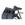 Sacoche double vélo Basil Urban Dry Universal Bridge 50 L coloris Charcoal – la paire montee