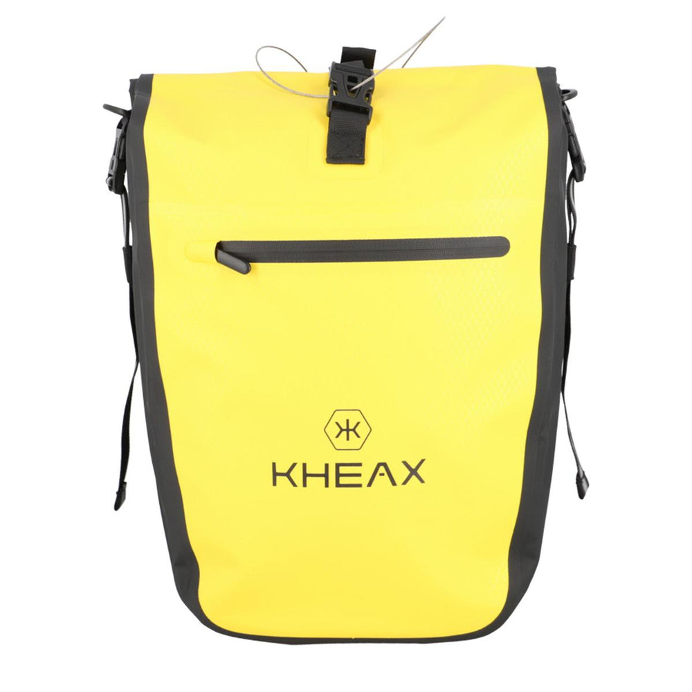 Sacoche de porte-bagage KHEAX Izoard II 31 L étanche - Jaune