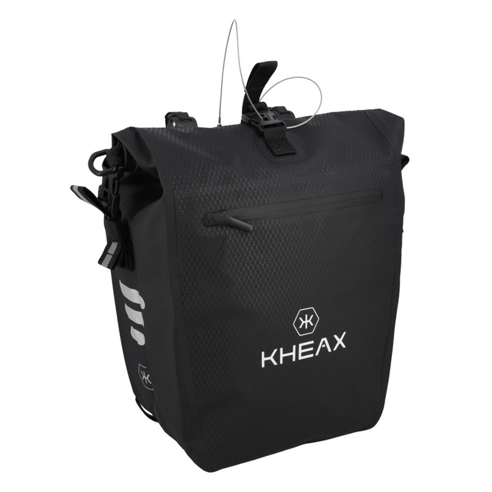 Sacoche de porte-bagage KHEAX Izoard II 31 L étanche - Noir