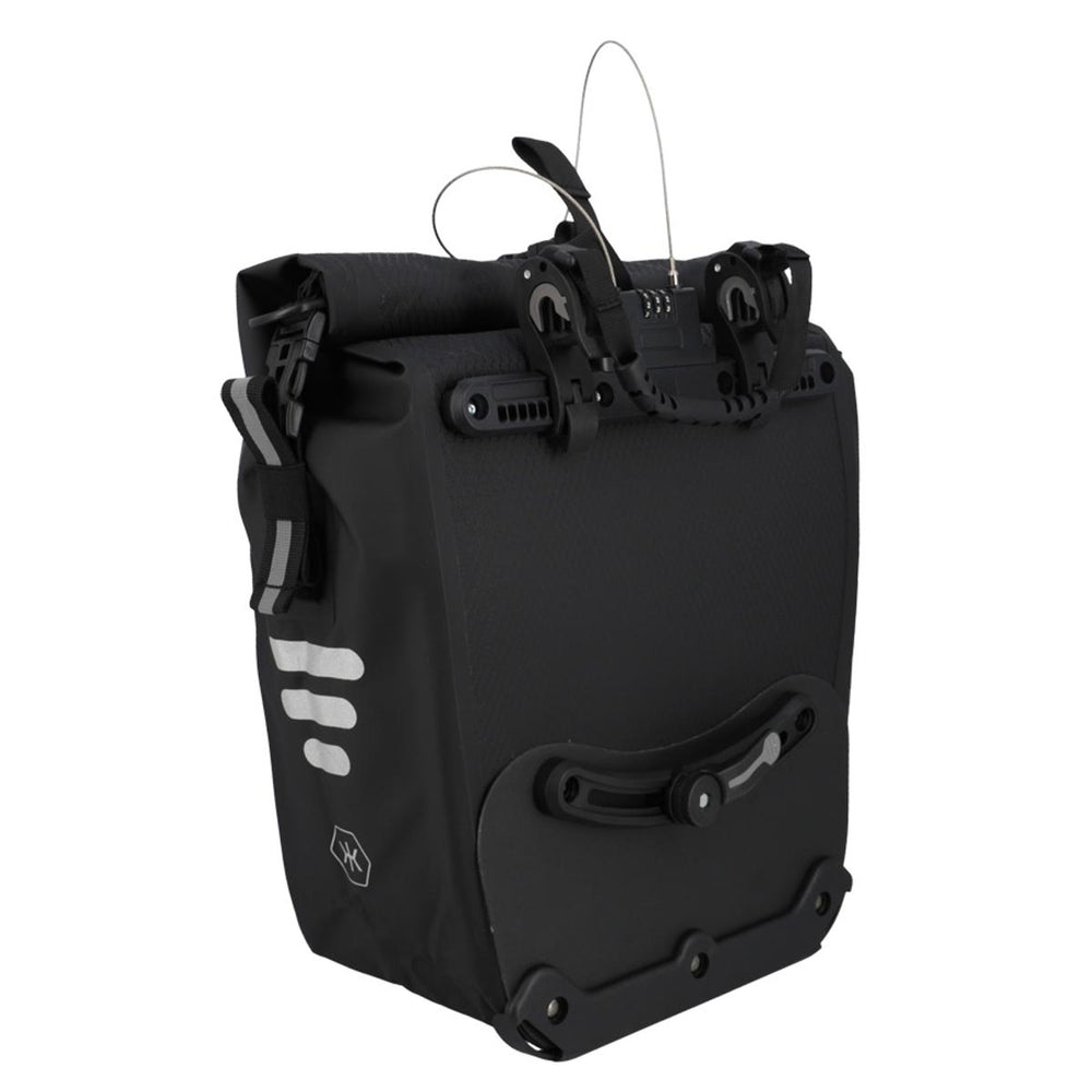 Sacoche de porte-bagage KHEAX Izoard II 31 L étanche - Noir