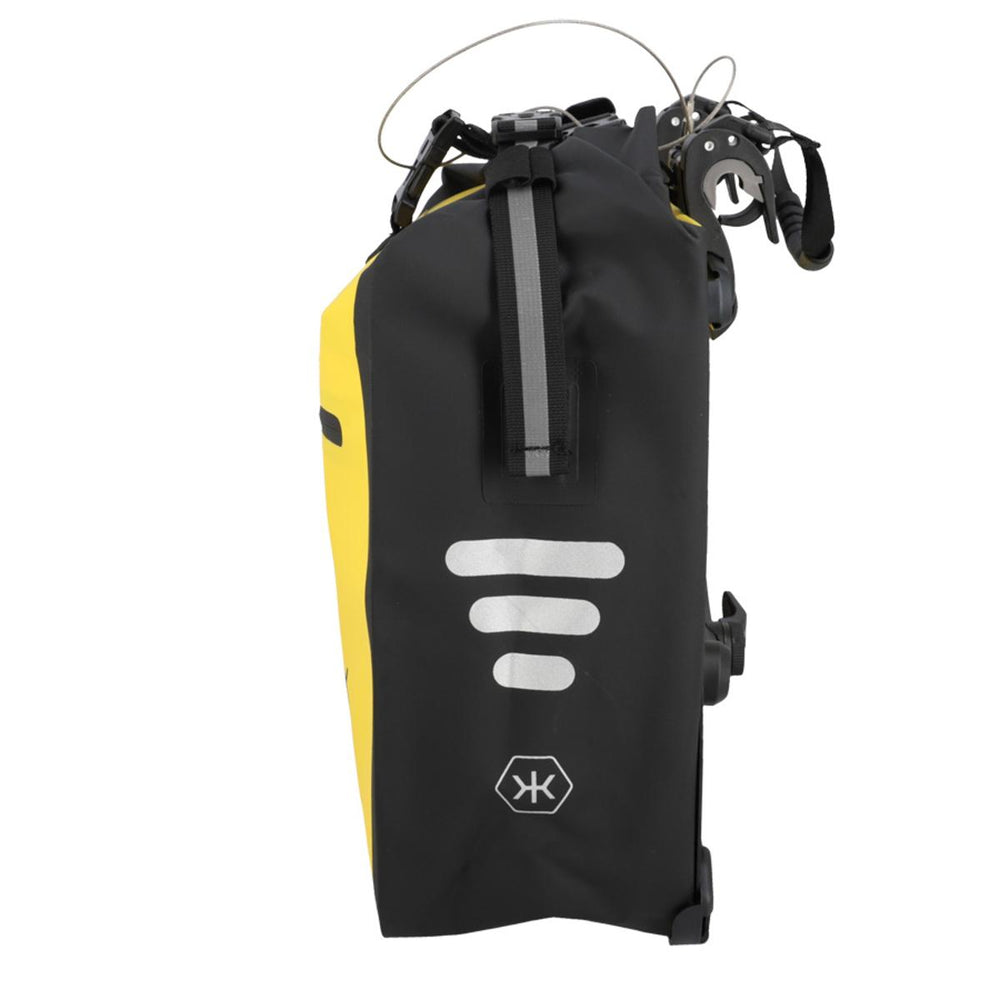 Sacoche de porte-bagage KHEAX Izoard Mini 14 L étanche - Jaune