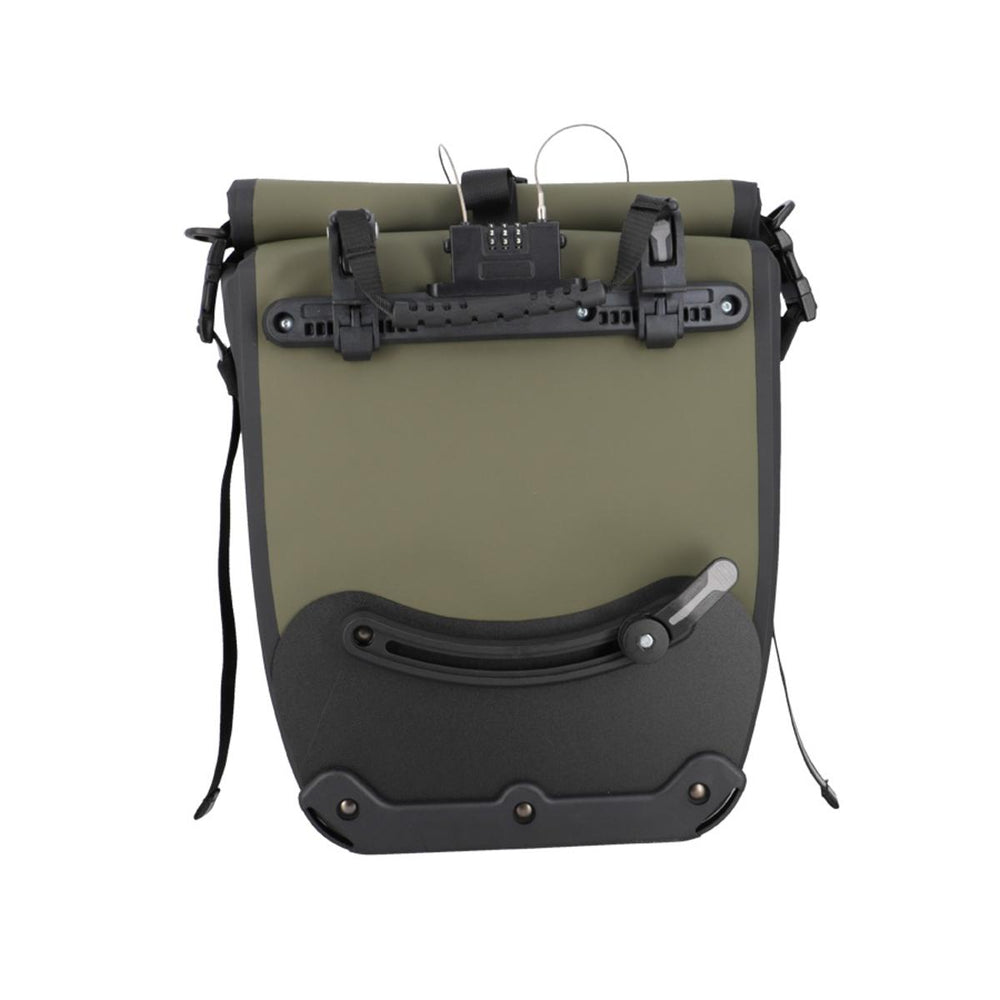 Sacoche de porte-bagage KHEAX Izoard Mini 14 L étanche - Kaki