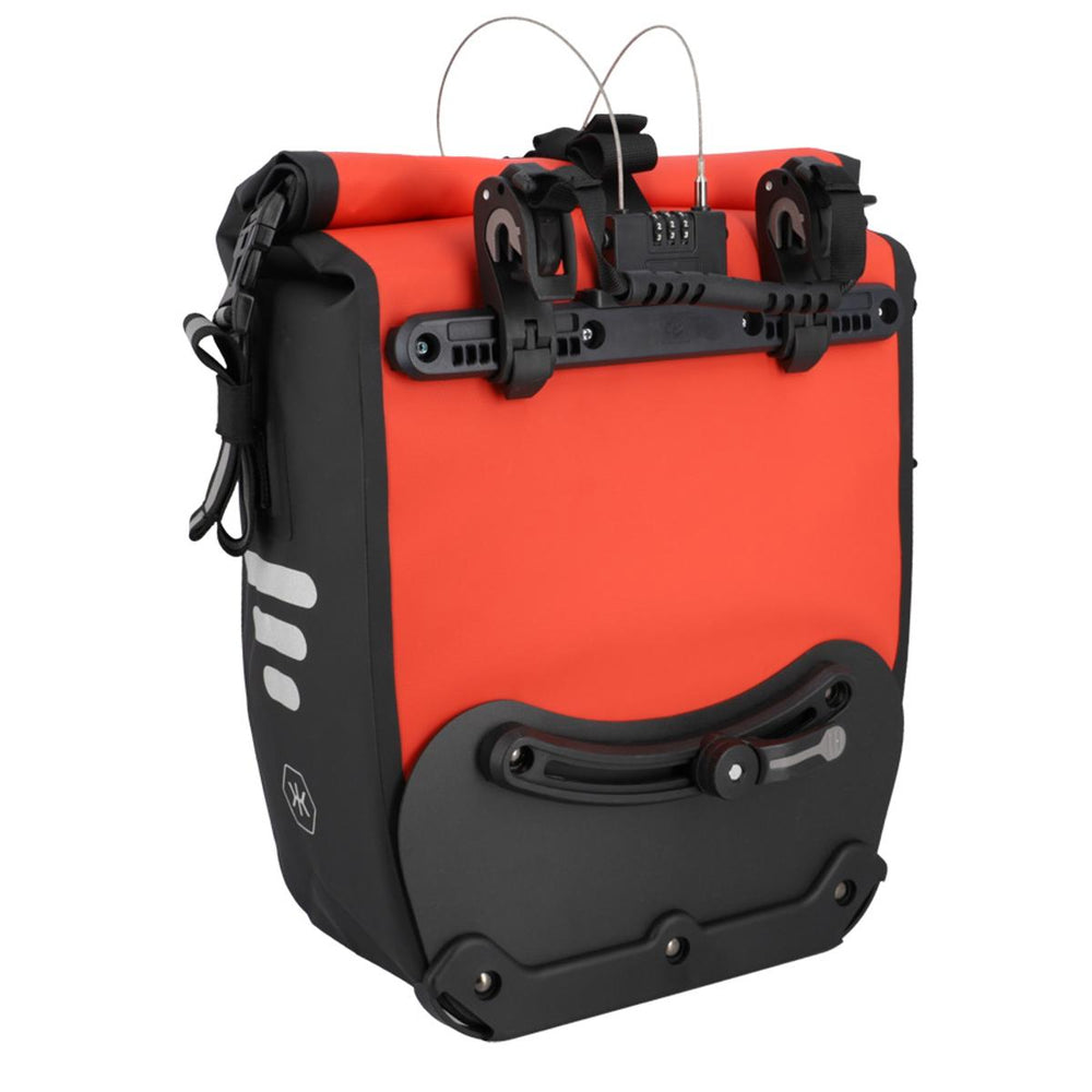 Sacoche de porte-bagage KHEAX Izoard Mini 14 L étanche - Rouge