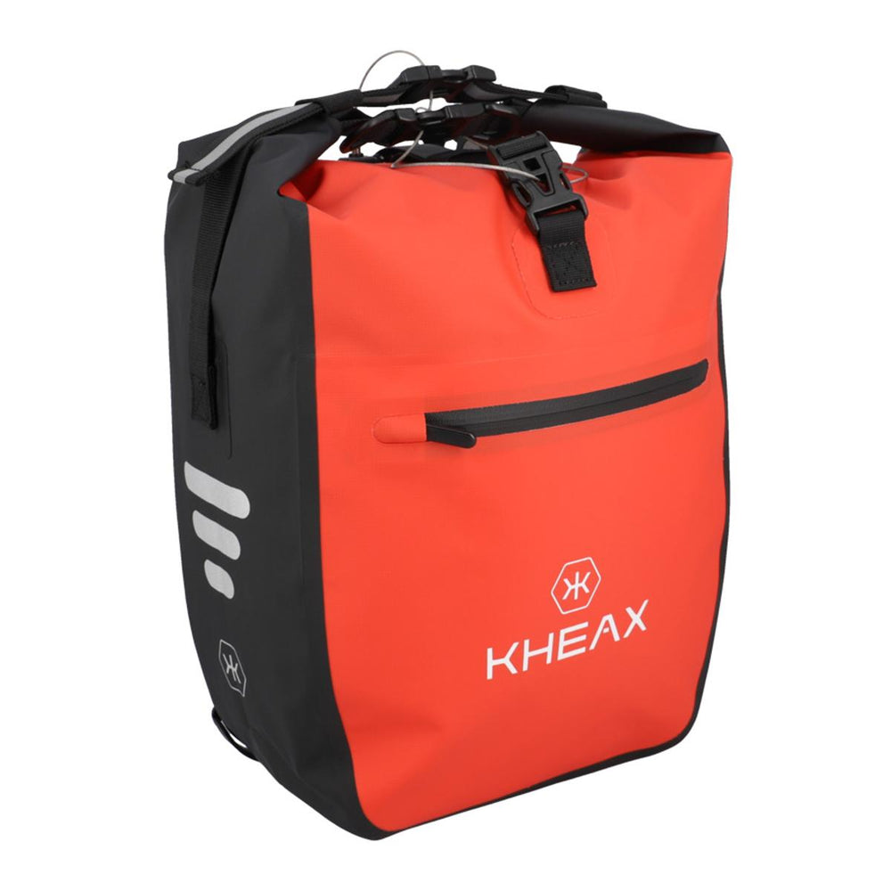 Sacoche de porte-bagage KHEAX Izoard Mini 14 L étanche - Rouge