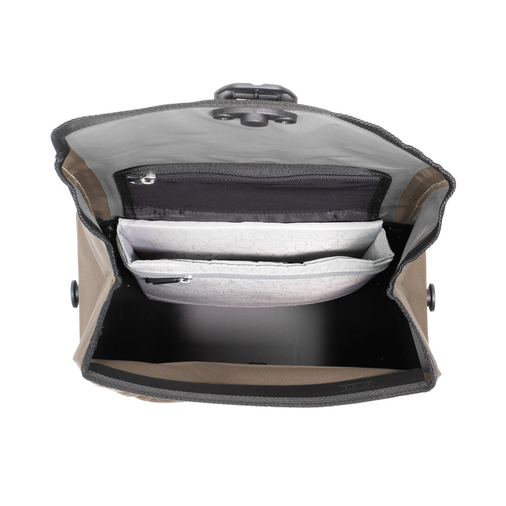 Sacoche porte-bagage ORTLIEB Pedal-Mate 16 L - Dark Sand