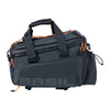 Sacoche porte-bagages Basil Miles Tarpaulin XL Pro MIK 9-36 L coloris Noir / Orange – en configuration fermee 9 L