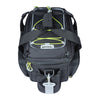 Sacoche porte-bagages Basil Miles Trunkbag XL Pro MIK 9-36 L coloris Black Lime – plaque de fixation MIK vue de dessus