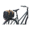 Sacoche porte-bagages vélo Basil Miles 7 L coloris Black Slate – elastique de maintien sur le dessus