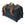 Sacoche porte-bagages vélo Basil Miles 7 L coloris Black Slate – vue trois quarts