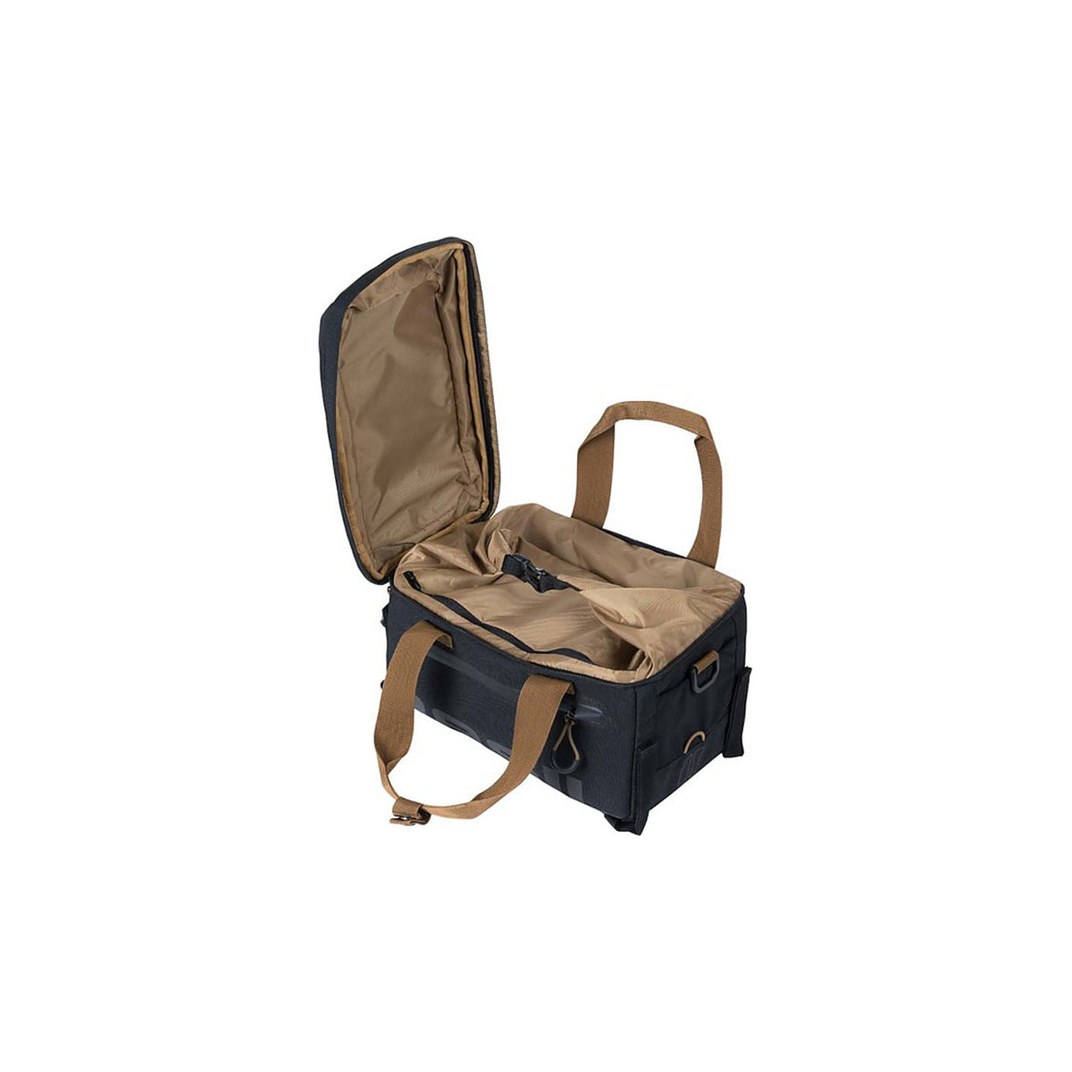 Sacoche Basil Miles 7 L posee sur un porte-bagages
