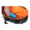 Sacoche porte-bagages vélo Basil Miles Tarpaulin XL Pro 36 L coloris Noir / Orange – montee sur un porte-bagages