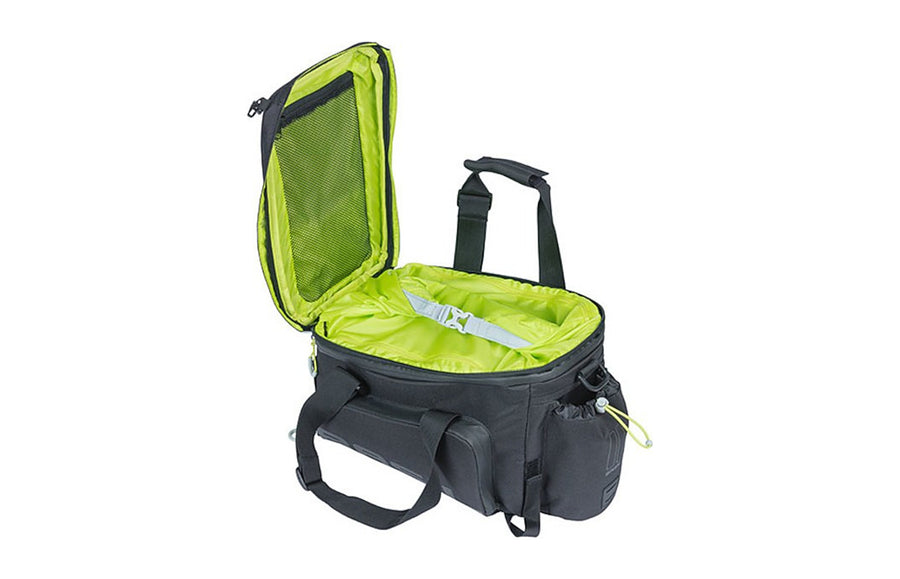 Interieur vert lime de la Basil Miles XL Pro
