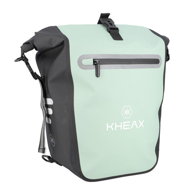 Sacoche de porte-bagage convertible sac à dos KHEAX Ventoux II 30 L - Vert Sauge