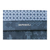 Sacoche vélo Basil Bohème Carry All 18 L coloris Indigo – detail du motif imprime