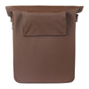 Sacoche vélo Basil City Shopper MIK Hooks 16 L coloris Roasted Brown – vue de face