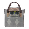 Sacoche vélo Basil Elegance Shopper 26 L coloris Chateau Taupe – details et fermeture