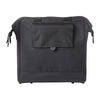 Sacoche vélo Basil Grand Shopper MIK Hooks 23 L coloris Noir – dos et crochets MIK Hooks
