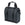 Sacoche vélo Basil Grand Shopper Tarpaulin MIK Hooks 23 L coloris Noir – vue trois quarts avec poignees