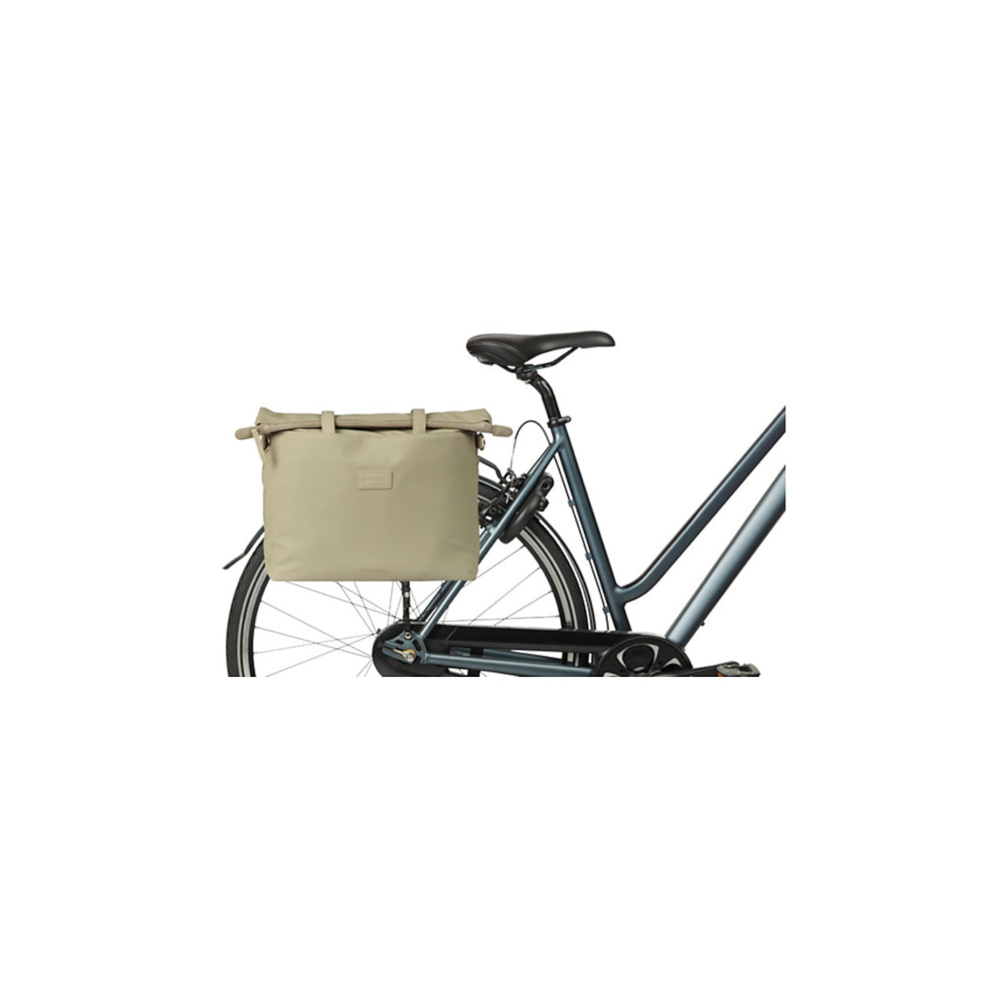 Sacoche Basil Manhattan Commuter montee sur un velo