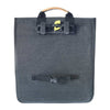 Sacoche vélo Basil Urban Dry Shopper 25 L coloris Charcoal – vue de face