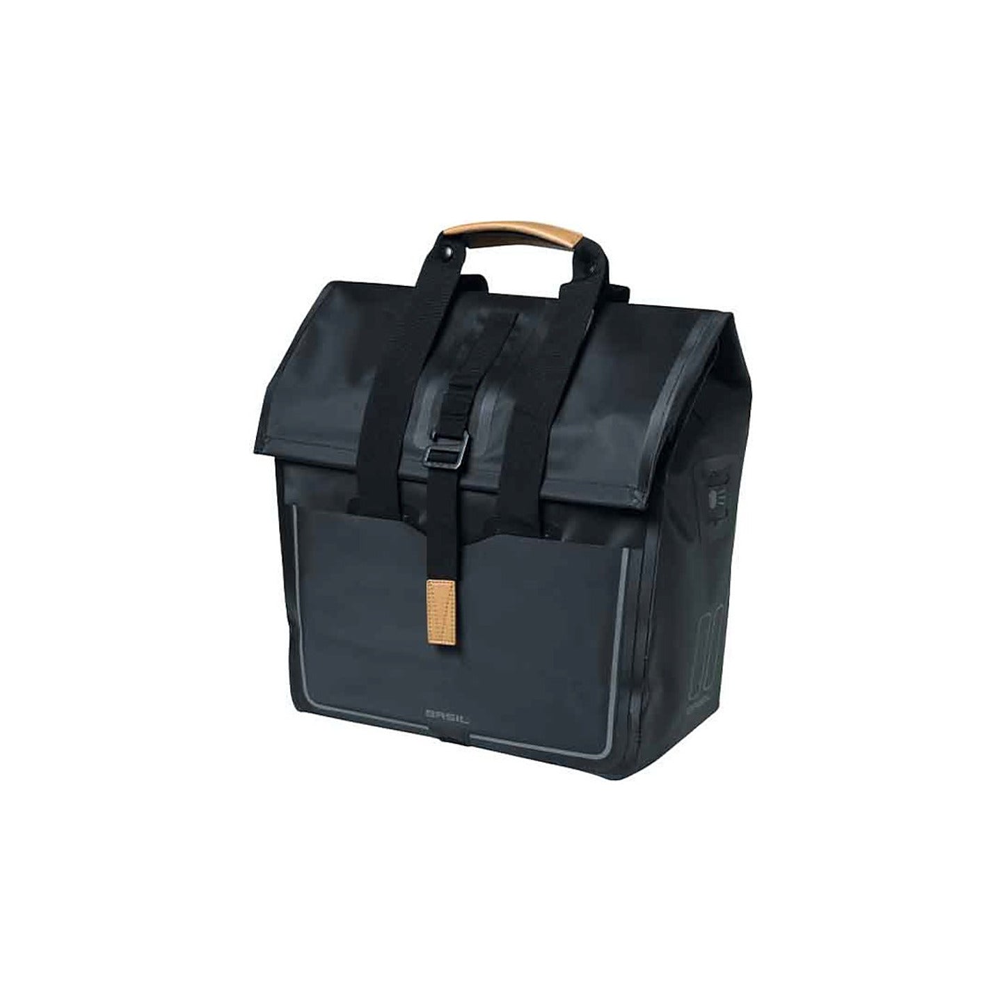 Sacoche Basil Urban Dry Shopper vue trois quarts