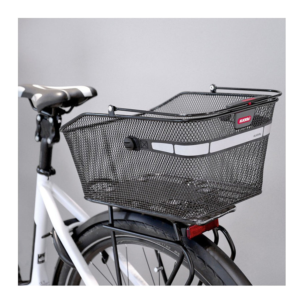 Sangle réfléchissante pour panier vélo KlickFix SeeMe – Sangle SeeMe, 51 cm – le retour de lumiere du ruban dans l obscurite