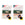 Serre-pantalons réfléchissants Suzon & Suzette - Siméon, lot de 2 – Paillettes Vertes – le lot de deux serre-pantalons