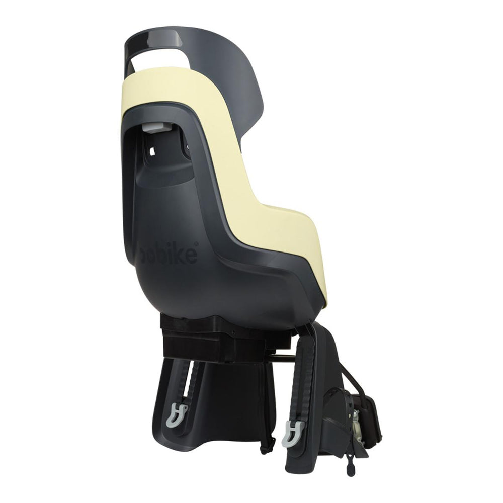 Siège vélo enfant arrière Bobike Go Maxi inclinable fixation cadre - Lemon Sorbet