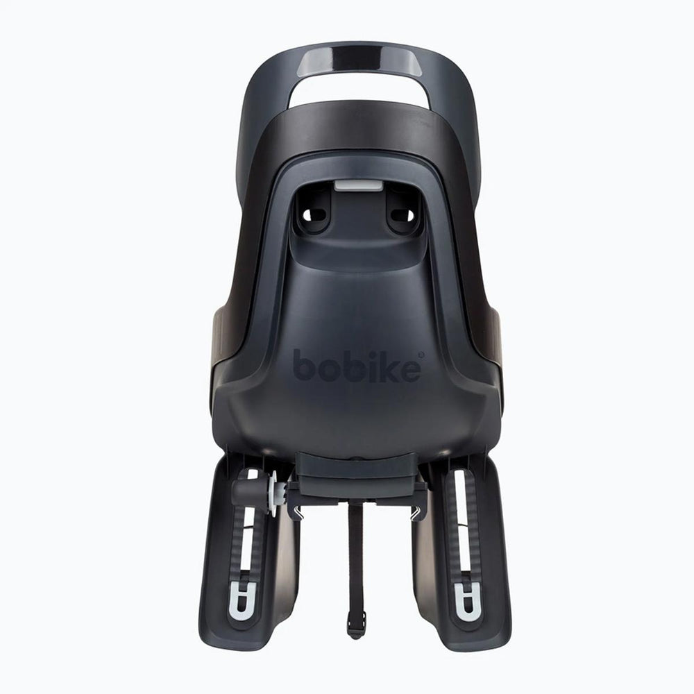 Siège vélo enfant arrière Bobike Go Maxi inclinable porte-bagages - Urban Black