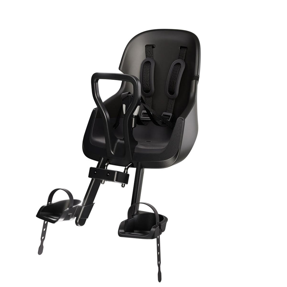 Siège vélo enfant avant Bobike Exclusive Evolve Mini - Urban Black
