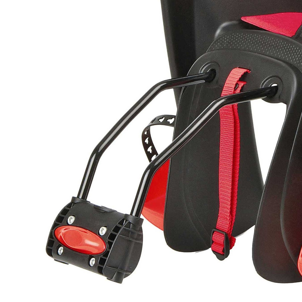 Bras de fixation au cadre et repose-pied réglable du Polisport Boodie