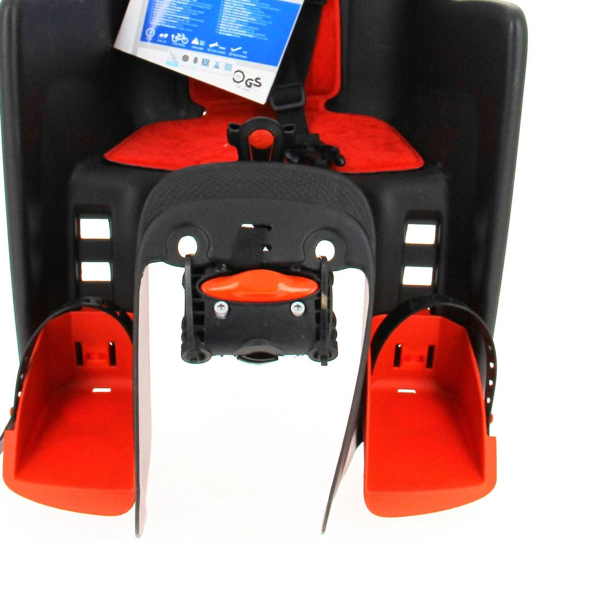 Repose-pieds et verrou du Polisport Boodie fixation cadre
