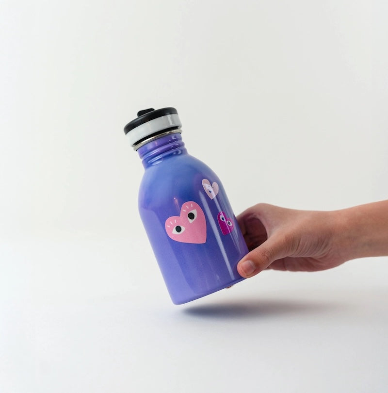 Sticker Stick Me Baby – Heart Times Heart Grenadine Glitter