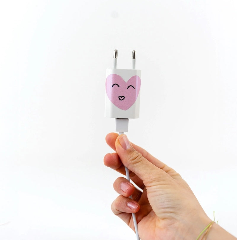 Sticker Stick Me Baby – Heart Times Heart Grenadine Glitter