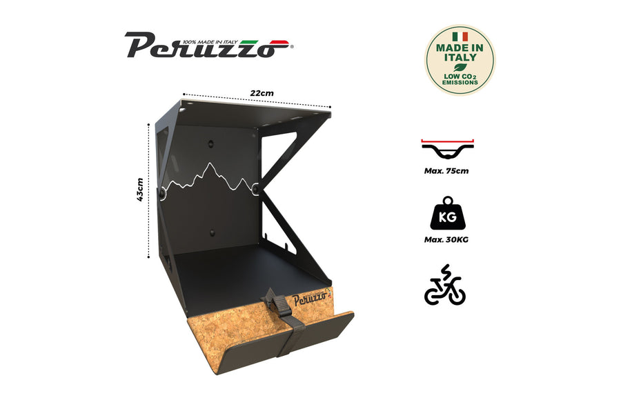 Support vélo mural Peruzzo Bike Kit Box