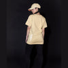 T-shirt réfléchissant Urban Circus Faron Orange/Beige photo 4