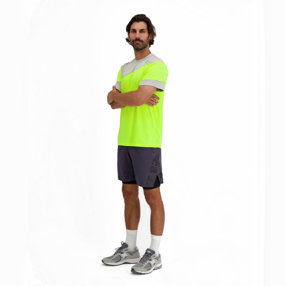 T-shirt vélo ultra respirant Urban Circus Aerotech Gris/Jaune photo 5