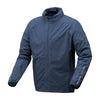 Veste de pluie vélo Tucano Urbano Nano Rain Ultra Hydroscud bleu foncé, vue de face sur fond blanc