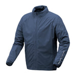Veste de pluie vélo Tucano Urbano Nano Rain Ultra Hydroscud bleu foncé, vue de face sur fond blanc