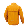 Veste de pluie vélo Tucano Urbano Nano Rain Ultra Hydroscud orange, vue de dos